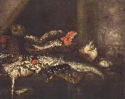 BEYEREN, Abraham van Still-life with Fishes oil painting